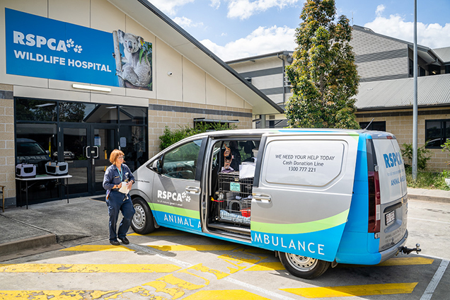 RSPCA Wildlife Rescue Unit van